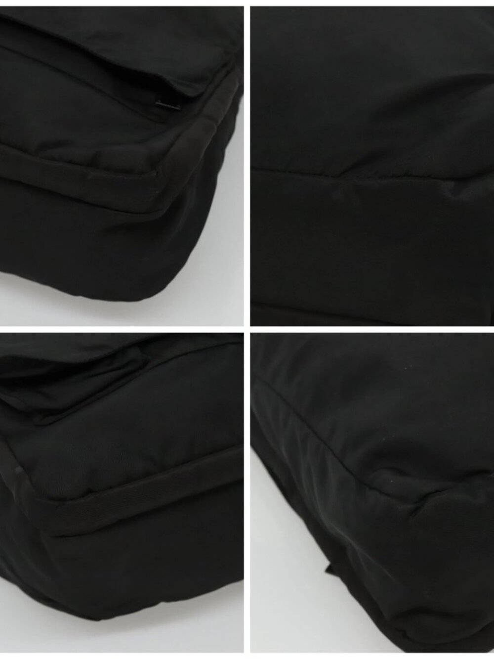 PRADA Shoulder Bag Nylon Black - Picture 14 of 16